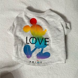 Disney Pride dog t-shirt XS